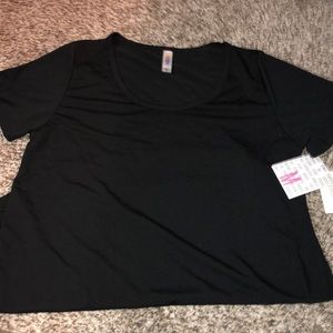 Lularoe Black Classic T- Medium- new with tags